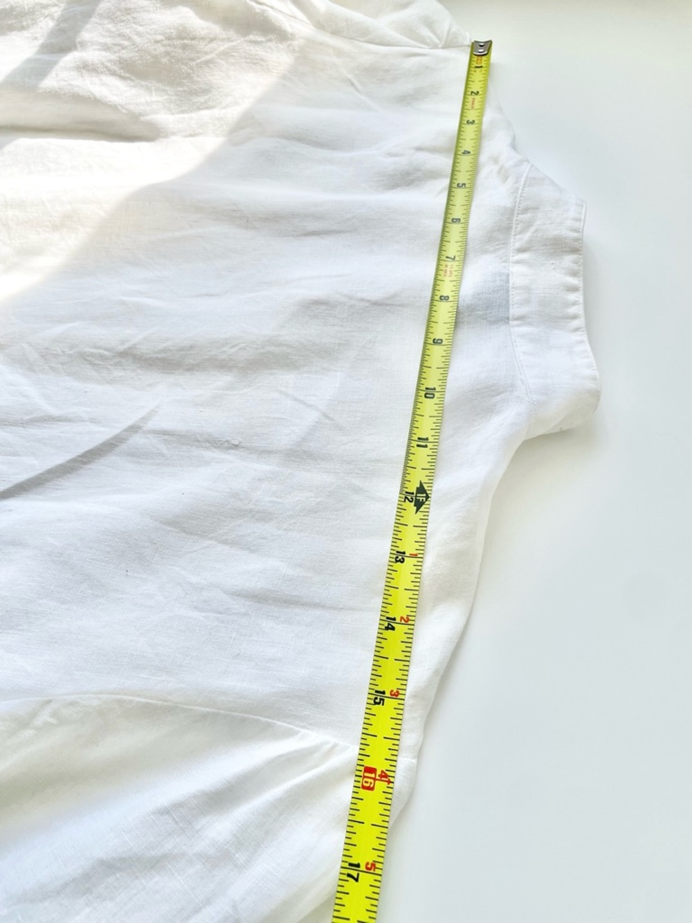 Ralph Lauren Cream Pintuck Button-Front Blouse - Picture 15 of 16